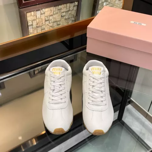 Replica MIU MIU Casual Shoes For Women #1305538 $85.00 USD for Wholesale