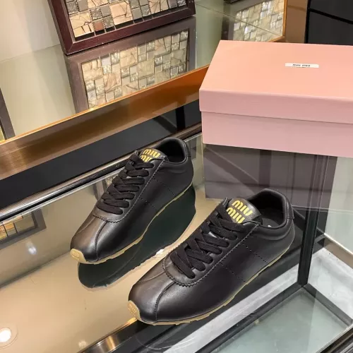 Replica MIU MIU Casual Shoes For Women #1305539 $85.00 USD for Wholesale