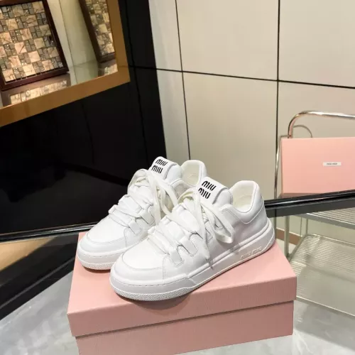 Replica MIU MIU Casual Shoes For Women #1305540 $96.00 USD for Wholesale