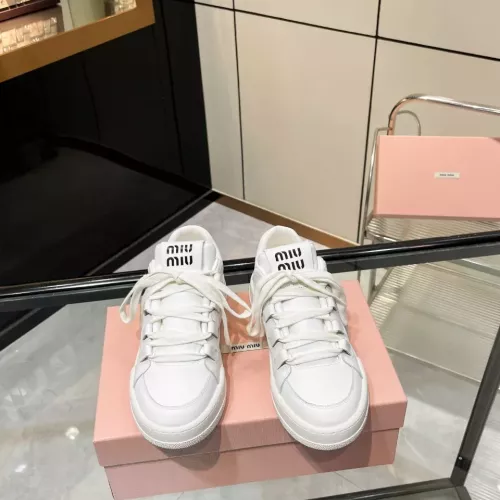 Replica MIU MIU Casual Shoes For Women #1305540 $96.00 USD for Wholesale