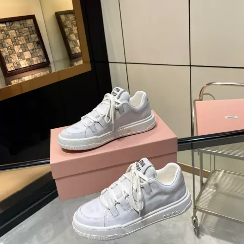 Replica MIU MIU Casual Shoes For Women #1305541 $96.00 USD for Wholesale