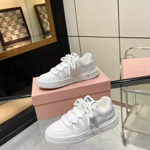 Replica MIU MIU Casual Shoes For Women #1305542 $96.00 USD for Wholesale