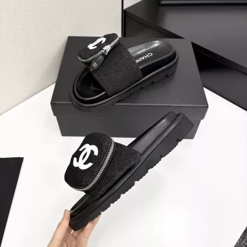 Replica Chanel Slippers For Women #1305555 $88.00 USD for Wholesale
