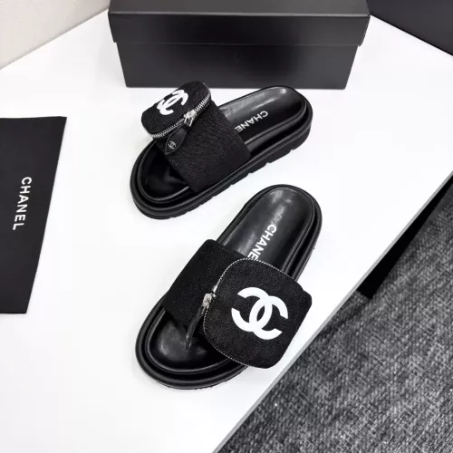 Replica Chanel Slippers For Women #1305555 $88.00 USD for Wholesale