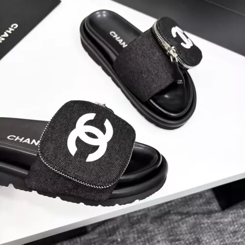 Replica Chanel Slippers For Women #1305555 $88.00 USD for Wholesale