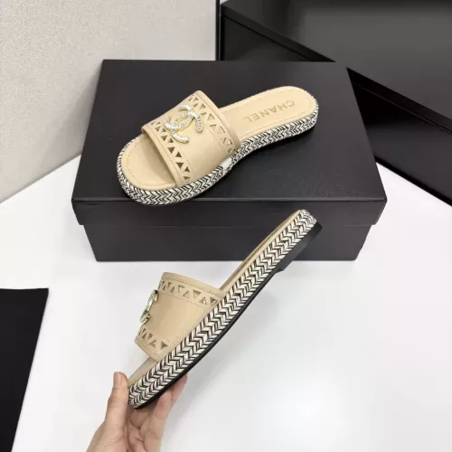 Replica Chanel Slippers For Women #1305565 $102.00 USD for Wholesale