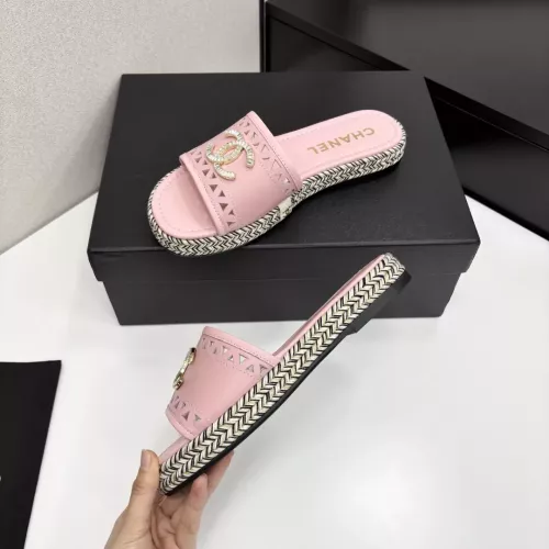 Replica Chanel Slippers For Women #1305566 $102.00 USD for Wholesale