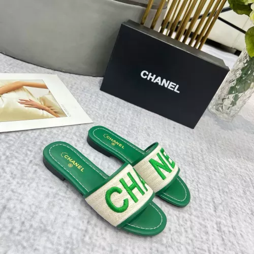 Replica Chanel Slippers For Women #1305604 $80.00 USD for Wholesale