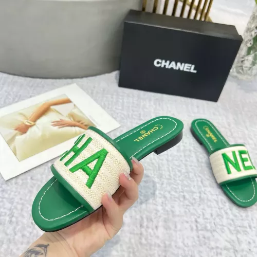 Replica Chanel Slippers For Women #1305604 $80.00 USD for Wholesale