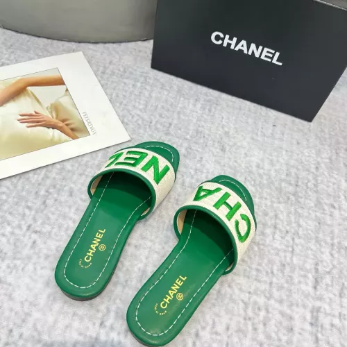 Replica Chanel Slippers For Women #1305604 $80.00 USD for Wholesale