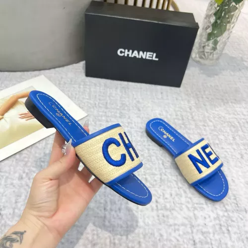 Replica Chanel Slippers For Women #1305605 $80.00 USD for Wholesale