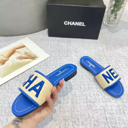 Replica Chanel Slippers For Women #1305605 $80.00 USD for Wholesale