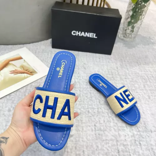Replica Chanel Slippers For Women #1305605 $80.00 USD for Wholesale