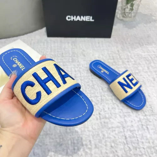 Replica Chanel Slippers For Women #1305605 $80.00 USD for Wholesale