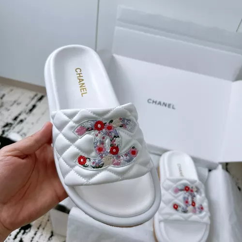 Replica Chanel Slippers For Women #1305607 $92.00 USD for Wholesale
