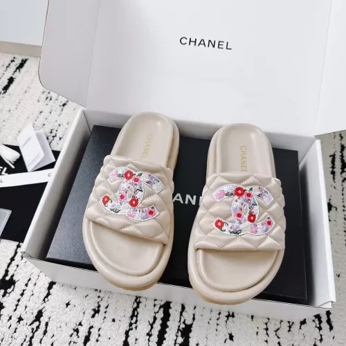 Replica Chanel Slippers For Women #1305609 $92.00 USD for Wholesale