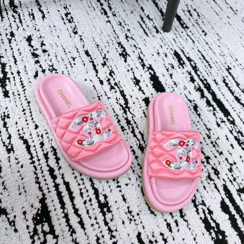 Replica Chanel Slippers For Women #1305610 $92.00 USD for Wholesale