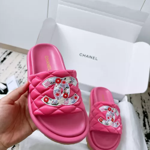 Replica Chanel Slippers For Women #1305611 $92.00 USD for Wholesale