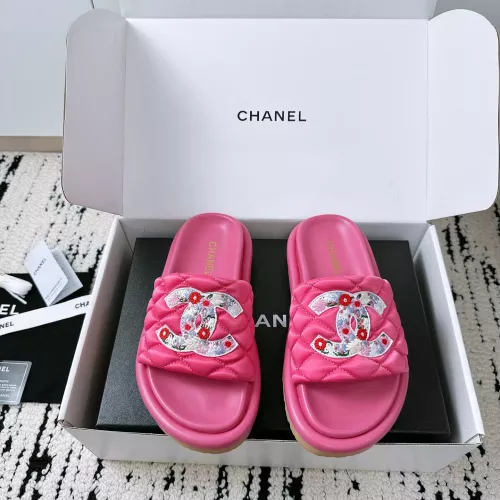 Replica Chanel Slippers For Women #1305611 $92.00 USD for Wholesale