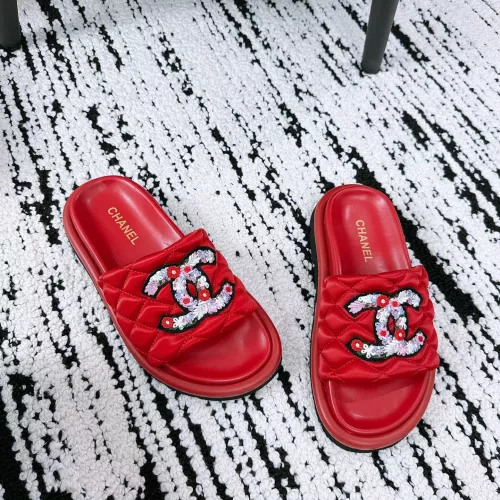 Replica Chanel Slippers For Women #1305612 $92.00 USD for Wholesale