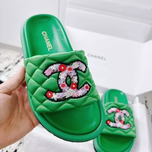 Replica Chanel Slippers For Women #1305614 $92.00 USD for Wholesale
