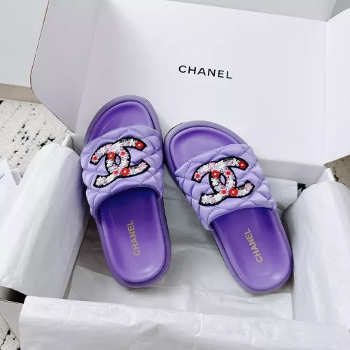 Replica Chanel Slippers For Women #1305615 $92.00 USD for Wholesale