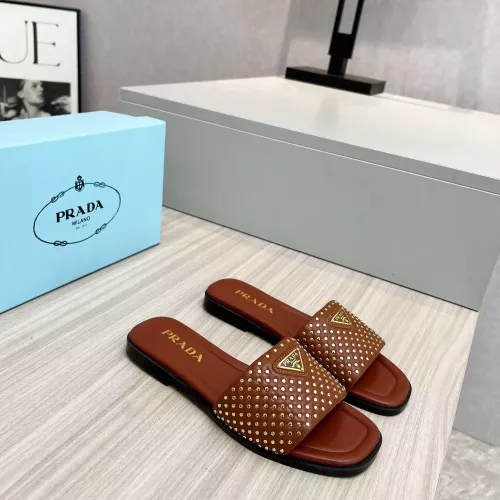 Replica Prada Slippers For Women #1305651 $92.00 USD for Wholesale