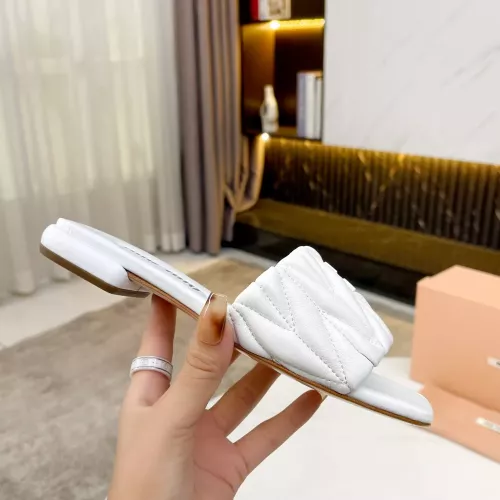 Replica MIU MIU Slippers For Women #1305672 $85.00 USD for Wholesale