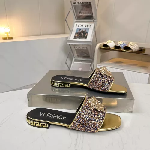Replica Versace Slippers For Women #1305684 $80.00 USD for Wholesale