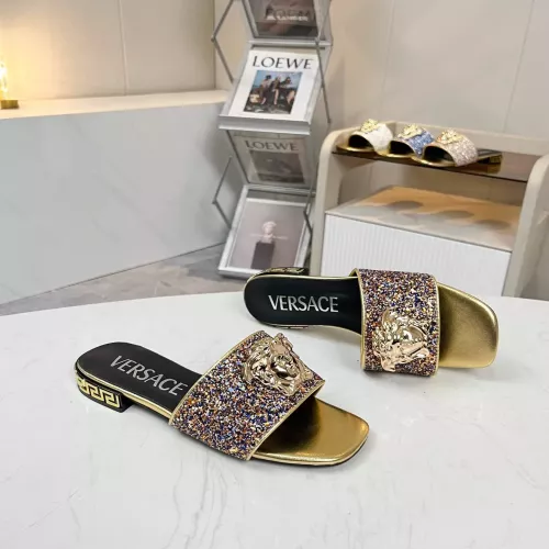 Replica Versace Slippers For Women #1305684 $80.00 USD for Wholesale