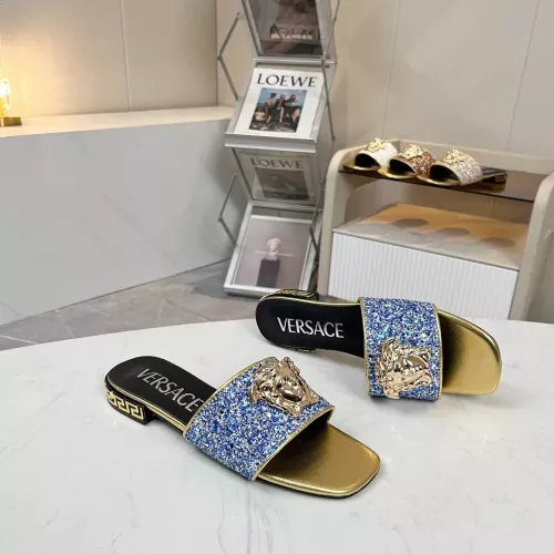 Replica Versace Slippers For Women #1305685 $80.00 USD for Wholesale