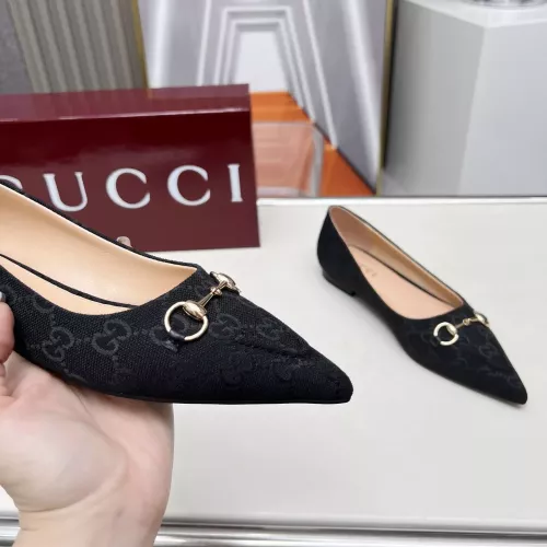 Replica Gucci Flat Shoes For Women #1305706 $96.00 USD for Wholesale