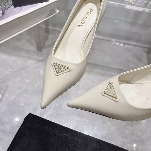 Replica Prada High-heeled Shoes For Women #1305711 $102.00 USD for Wholesale
