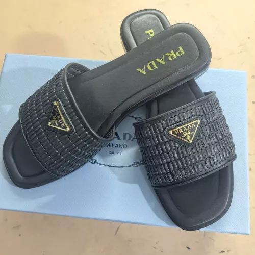 Replica Prada Slippers For Women #1305720 $92.00 USD for Wholesale