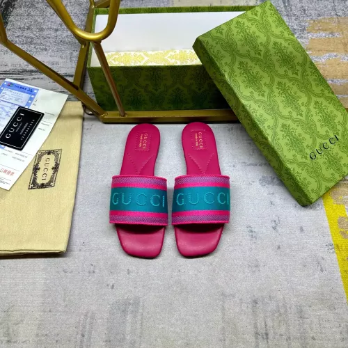 Replica Gucci Slippers For Women #1305773 $80.00 USD for Wholesale