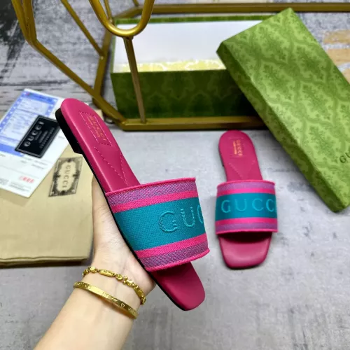 Replica Gucci Slippers For Women #1305773 $80.00 USD for Wholesale