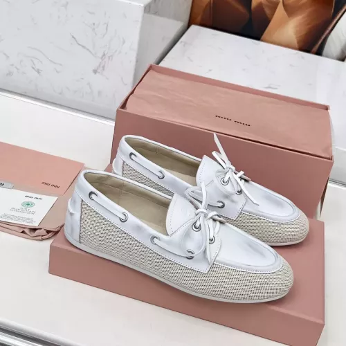 Replica MIU MIU Casual Shoes For Women #1305778 $85.00 USD for Wholesale