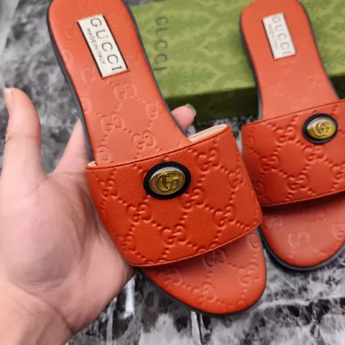 Replica Gucci Slippers For Women #1305789 $56.00 USD for Wholesale