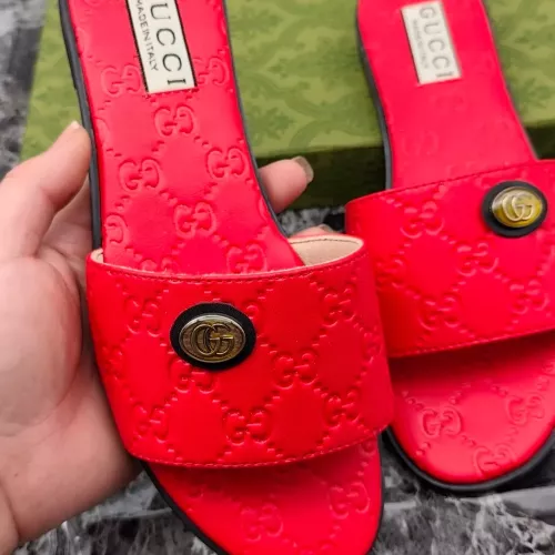 Replica Gucci Slippers For Women #1305790 $56.00 USD for Wholesale