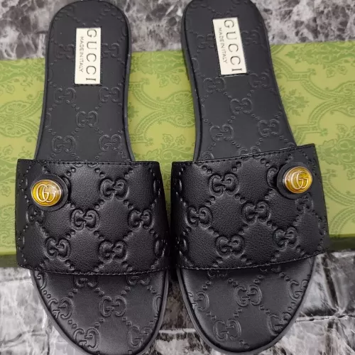 Replica Gucci Slippers For Women #1305793 $56.00 USD for Wholesale