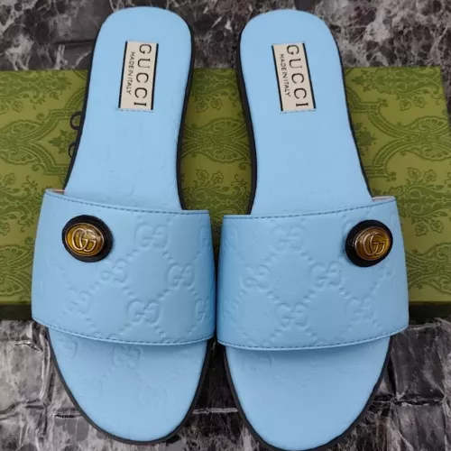 Replica Gucci Slippers For Women #1305794 $56.00 USD for Wholesale