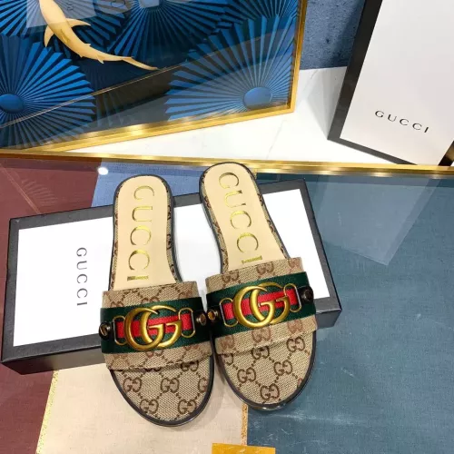 Replica Gucci Slippers For Women #1305798 $56.00 USD for Wholesale