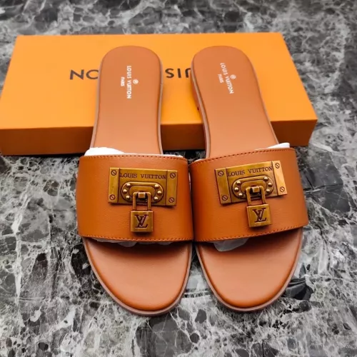 Louis Vuitton Slippers For Women #1305806 $56.00 USD, Wholesale Replica Louis Vuitton Slippers