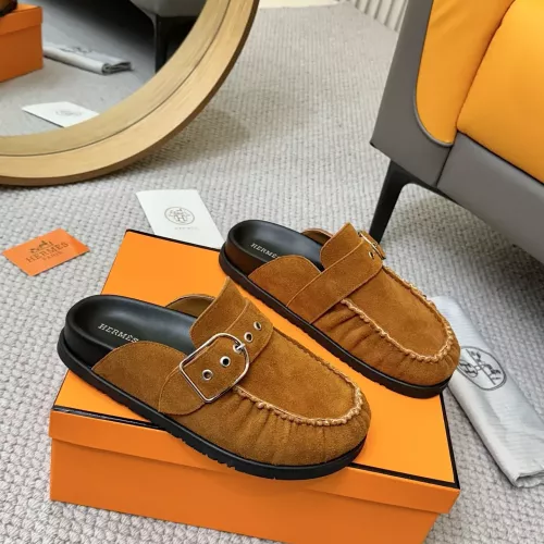 Replica Hermes Slippers For Women #1305813 $92.00 USD for Wholesale