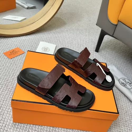 Replica Hermes Slippers For Women #1305825 $98.00 USD for Wholesale