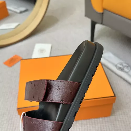 Replica Hermes Slippers For Men #1305826 $98.00 USD for Wholesale