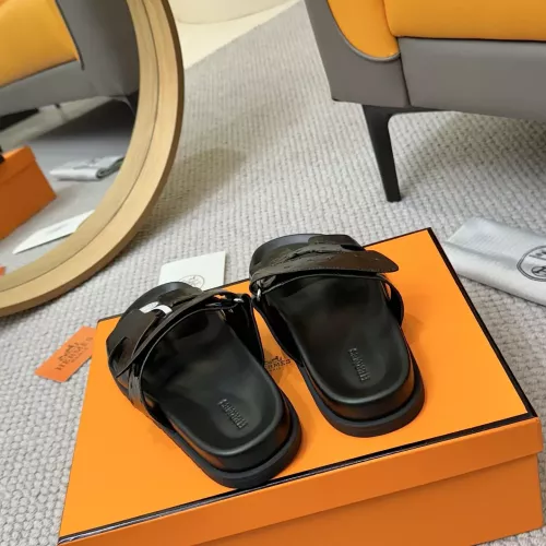 Replica Hermes Slippers For Men #1305828 $98.00 USD for Wholesale