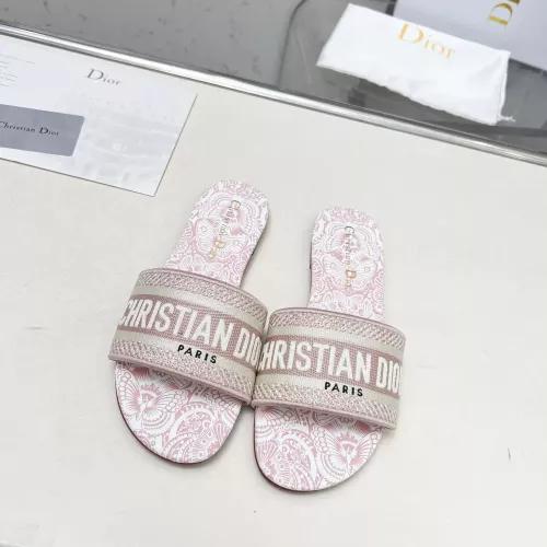 Replica Christian Dior Slippers For Women #1305912 $82.00 USD for Wholesale