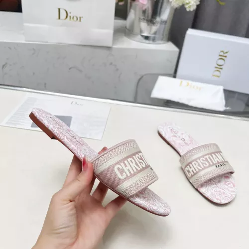 Replica Christian Dior Slippers For Women #1305912 $82.00 USD for Wholesale