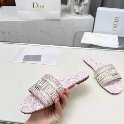 Replica Christian Dior Slippers For Women #1305912 $82.00 USD for Wholesale